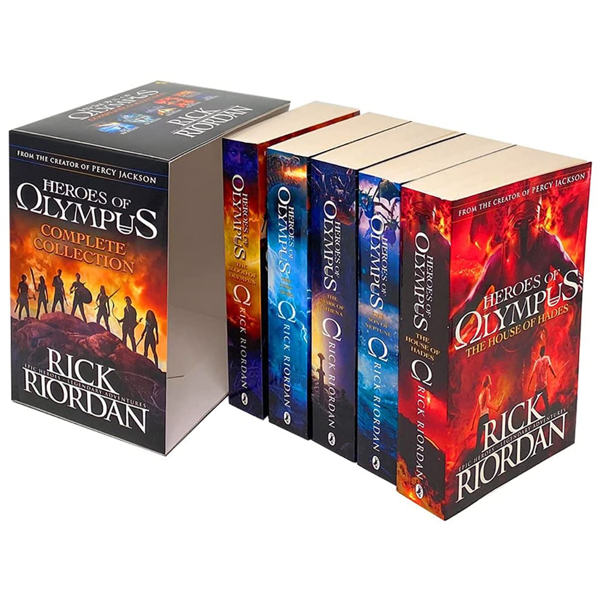 Heroes Of Olympus (5 Book Collection)
