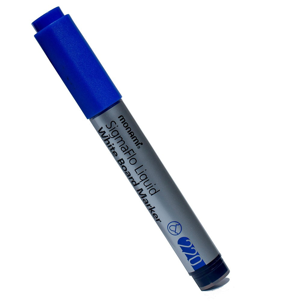 Monami sigmaflo Liquid White Board Marker (MK220) - Blue