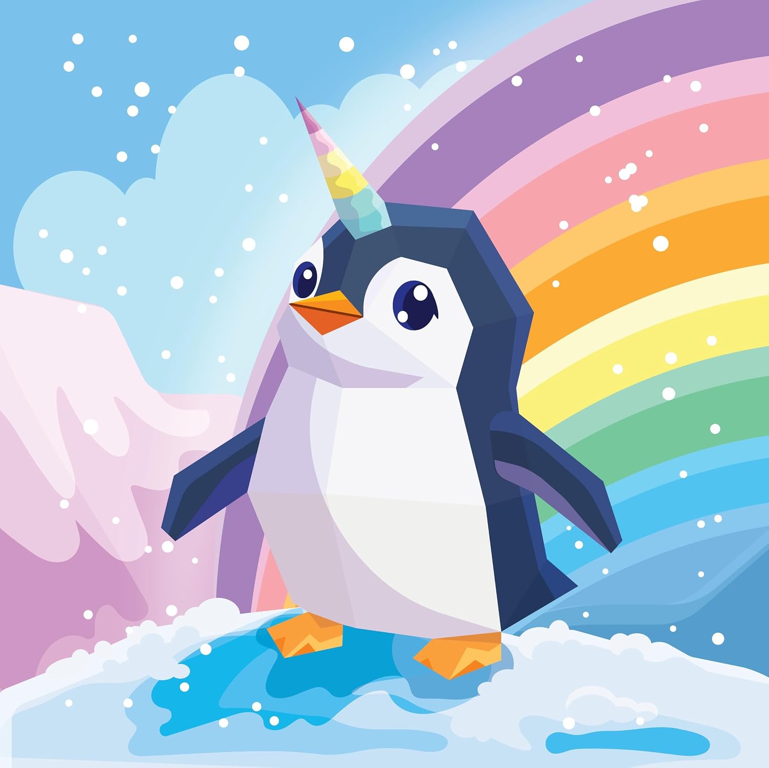 My First Paint by Sticker: Unicorn Friends (Paperback)