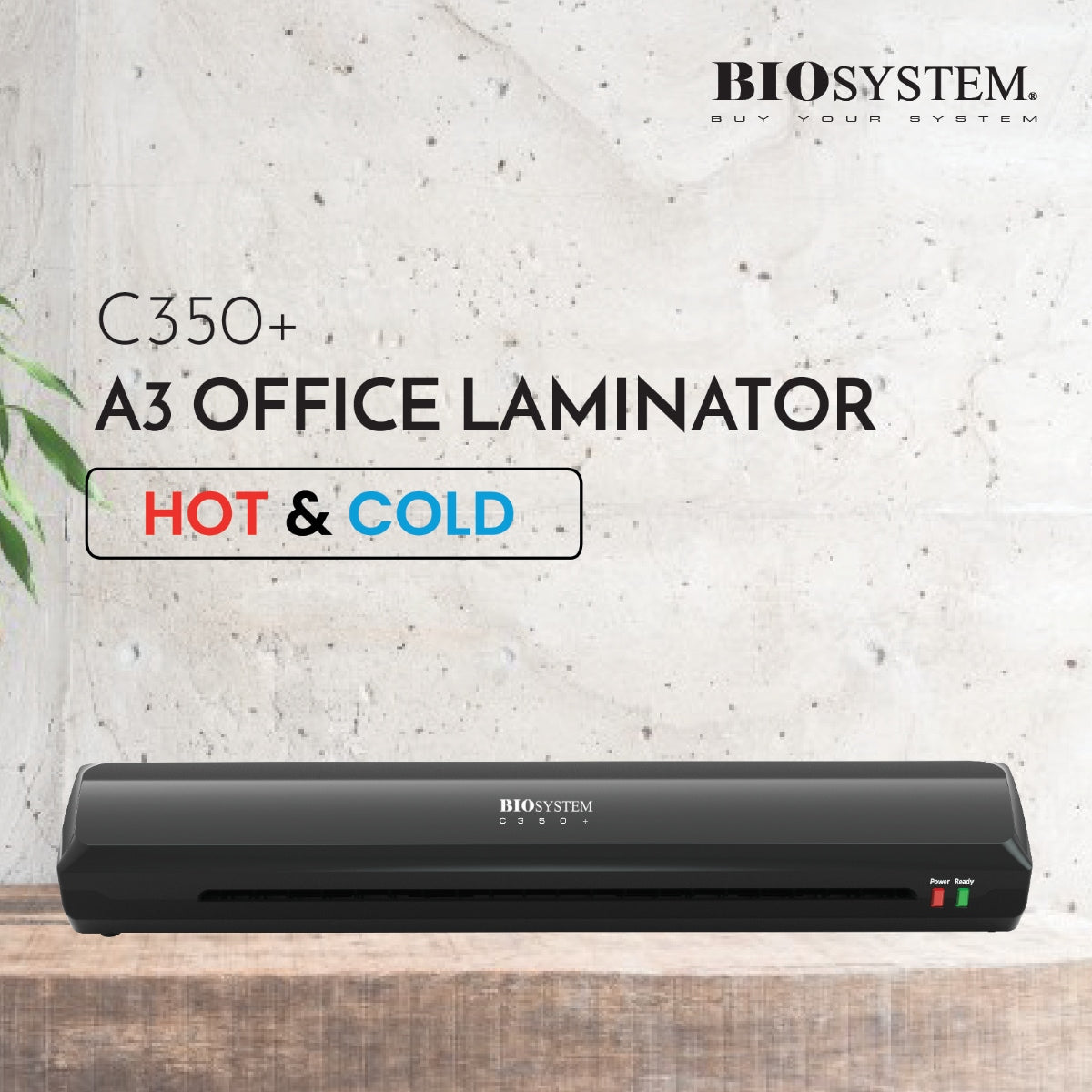 Biosystem Laminator C350+ A3
