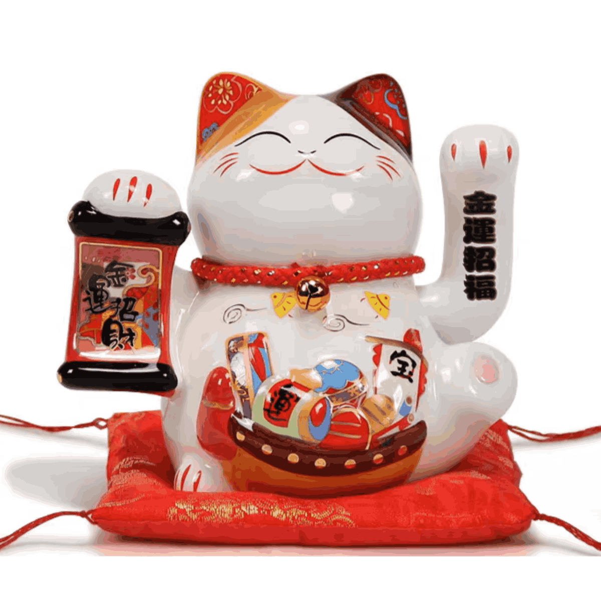 LUCKY CAT H/SWG 14CM 