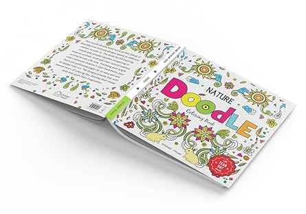 Doodle Coloring Book: Nature (Hardcover – Coloring Book)