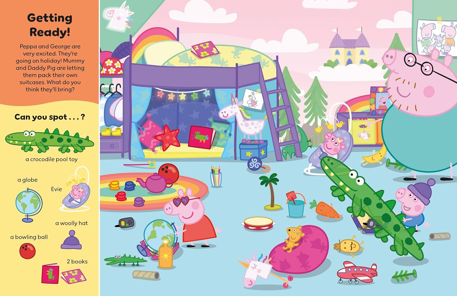 Peppa Pig: Where's Peppa on Holiday? (Paperback)