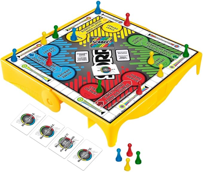 HASBRO SORRY GRAB AND GO GAME