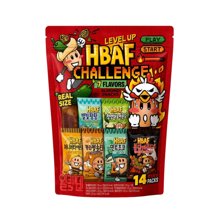 Hbaf Challenge Almond Snacks 280g