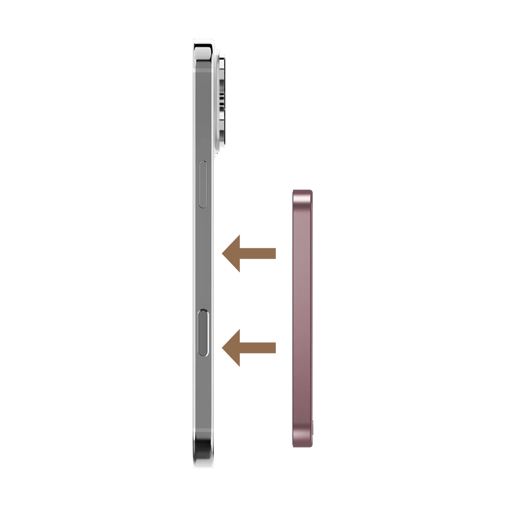 Momax IP116AP 5000mAh Q.MAG X Magnetic Wireless Battery Pack (Pink)