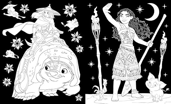 DISNEY PRINCESS: EPIC COLOURING