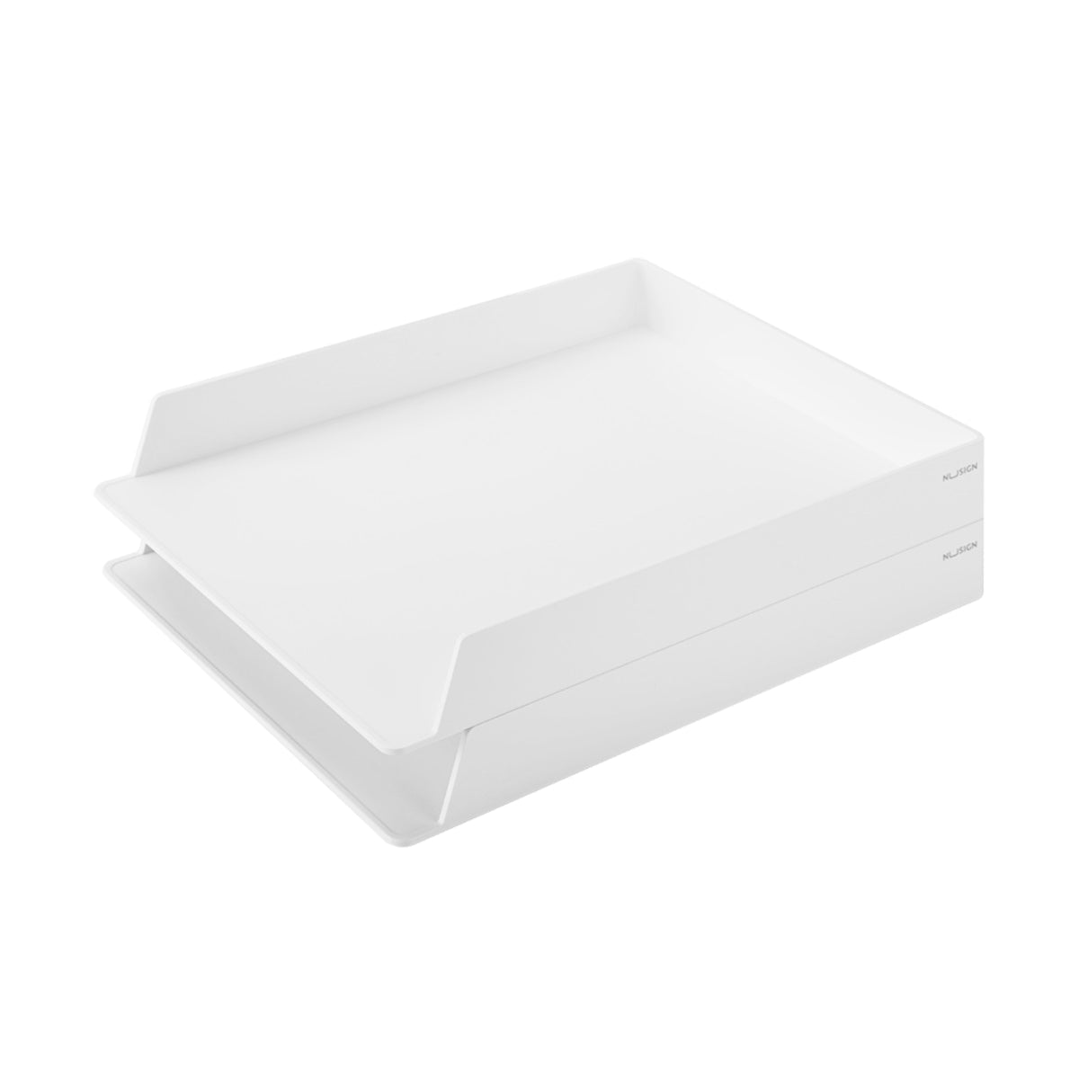 DELI NUSIGN DOUBLE LAYER FILE TRAY WHITE NS021