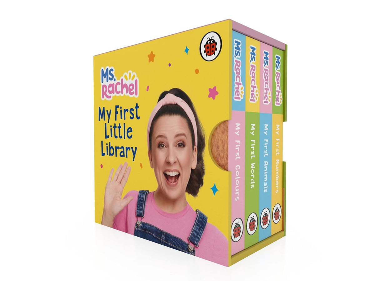Ms Rachel: My First Little Library: An Early-Learning Boxset for Toddlers (Board Book)