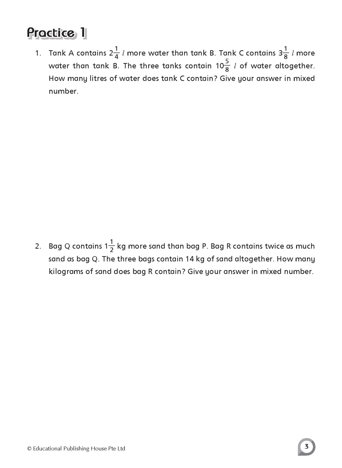 Primary 6 New Problem-Solving Processes in Mathematics