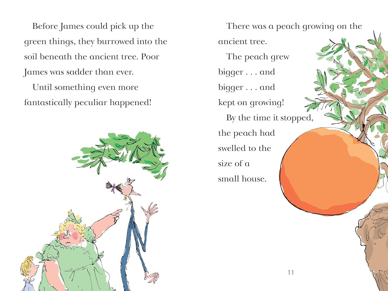 James and the Giant Peach: The Fantastic Flying Fruit (Penguin Young Readers, Level 3) Paperback 