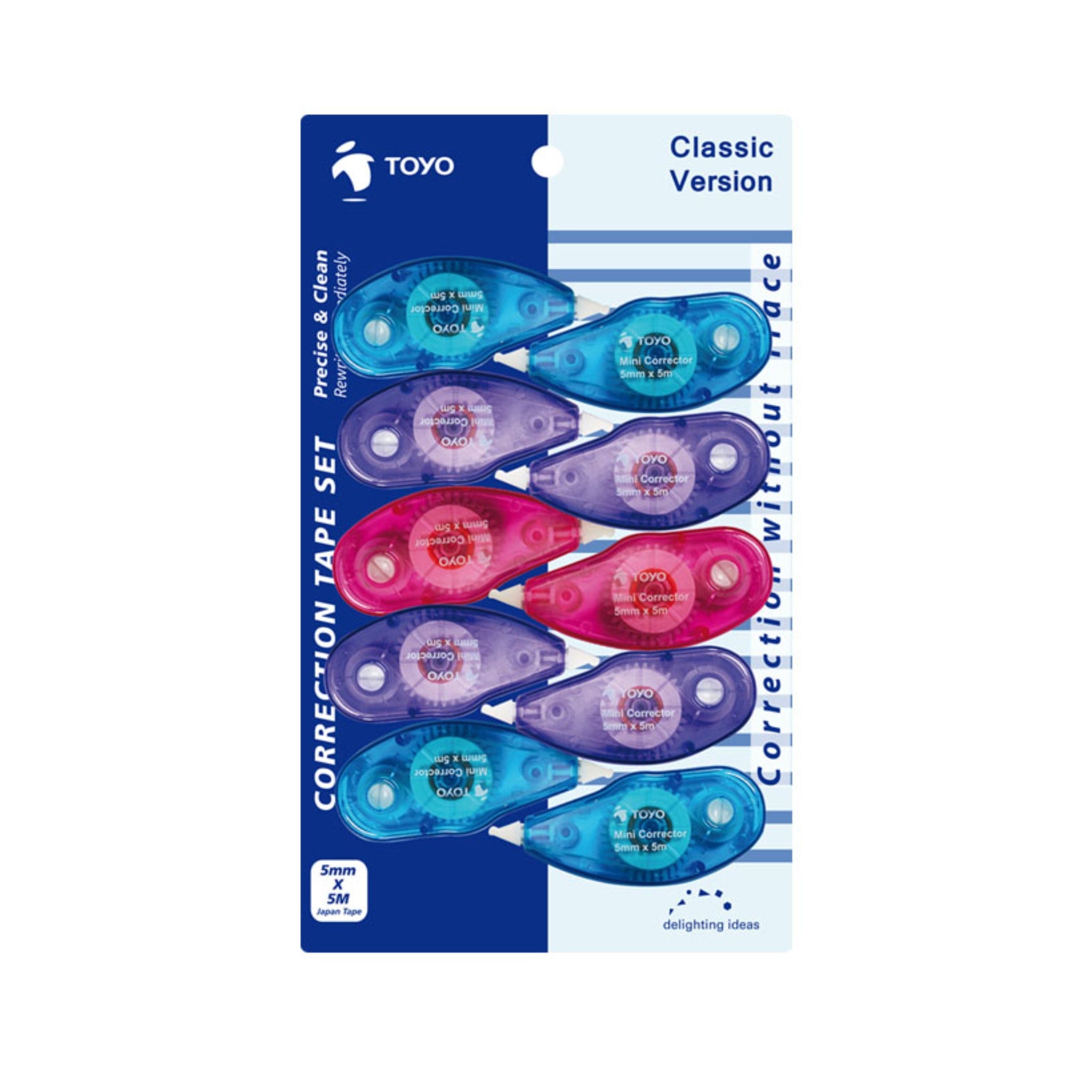 Toyo Correction Tape Set 5mmx5m Ct99/10 