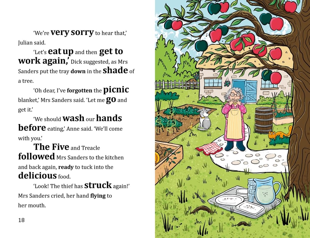 Hodder Childrens Books Famous Five Colour Short Stories Trouble at the Farm (Famous Five Short Stories). Paperback