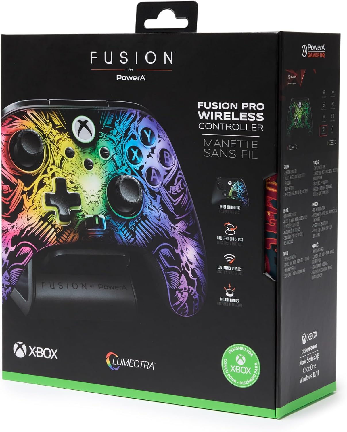 PowerA FUSION Pro Wireless Controller for Xbox Series X|S with Lumectra (Officially Licensed)
