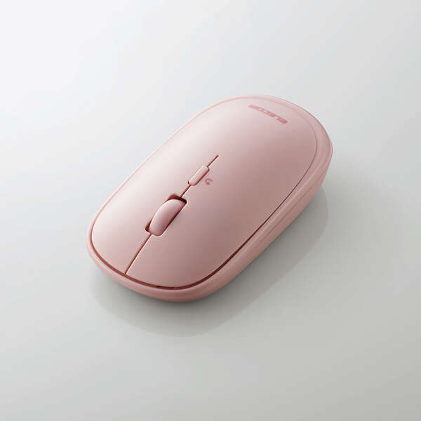 Elecom Slint Bluetooth 4.2 Mouse with Pouch Pink