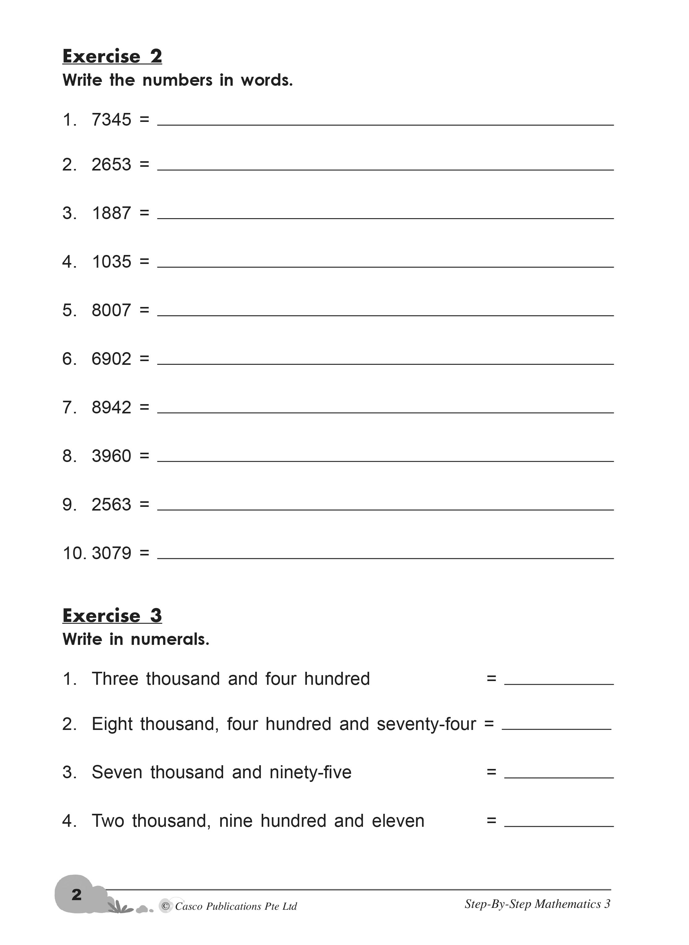 Step-by-Step Mathematics Primary 3 - 3rd Edition