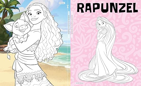 DISNEY PRINCESS: EPIC COLOURING