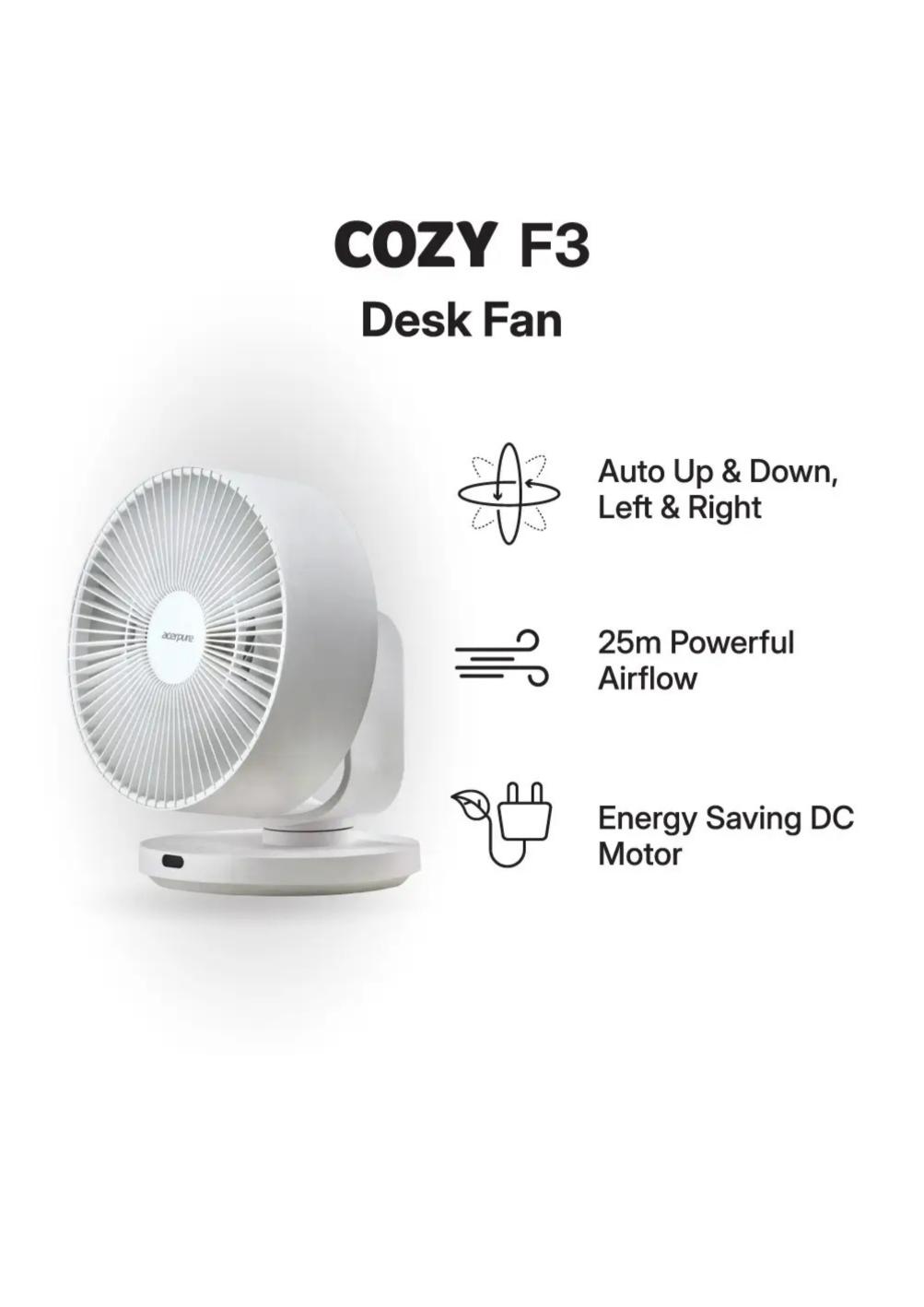 Acerpure Cozy F3 Air Circulator Fan - White