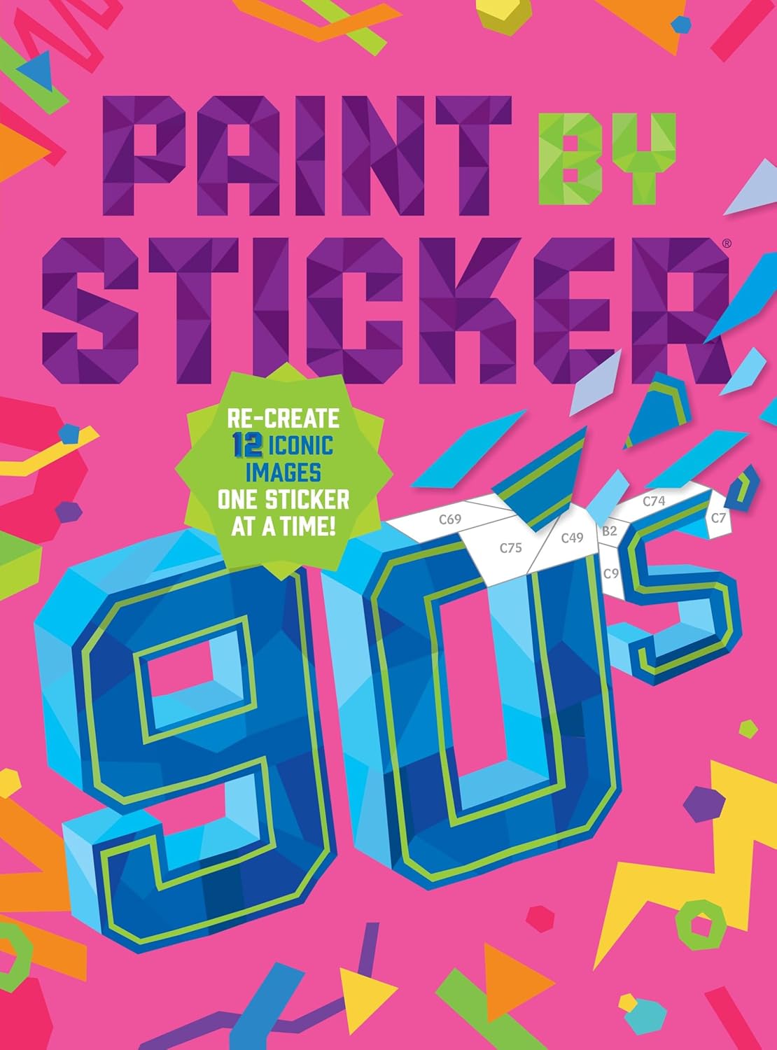 Paint By Sticker: 90s
