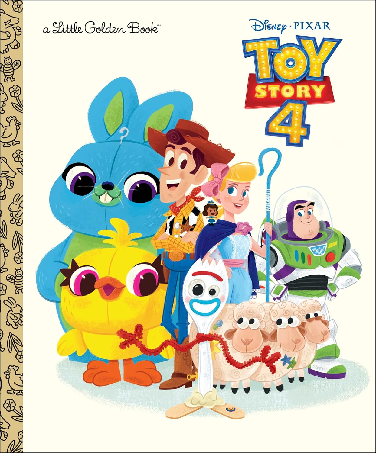 A Little Golden Book: Toy Story 4 (Hardcover)