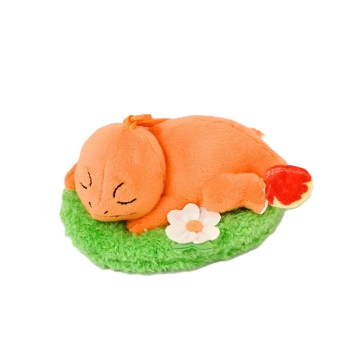 Fire Dragon on Grass Figurine 9cm