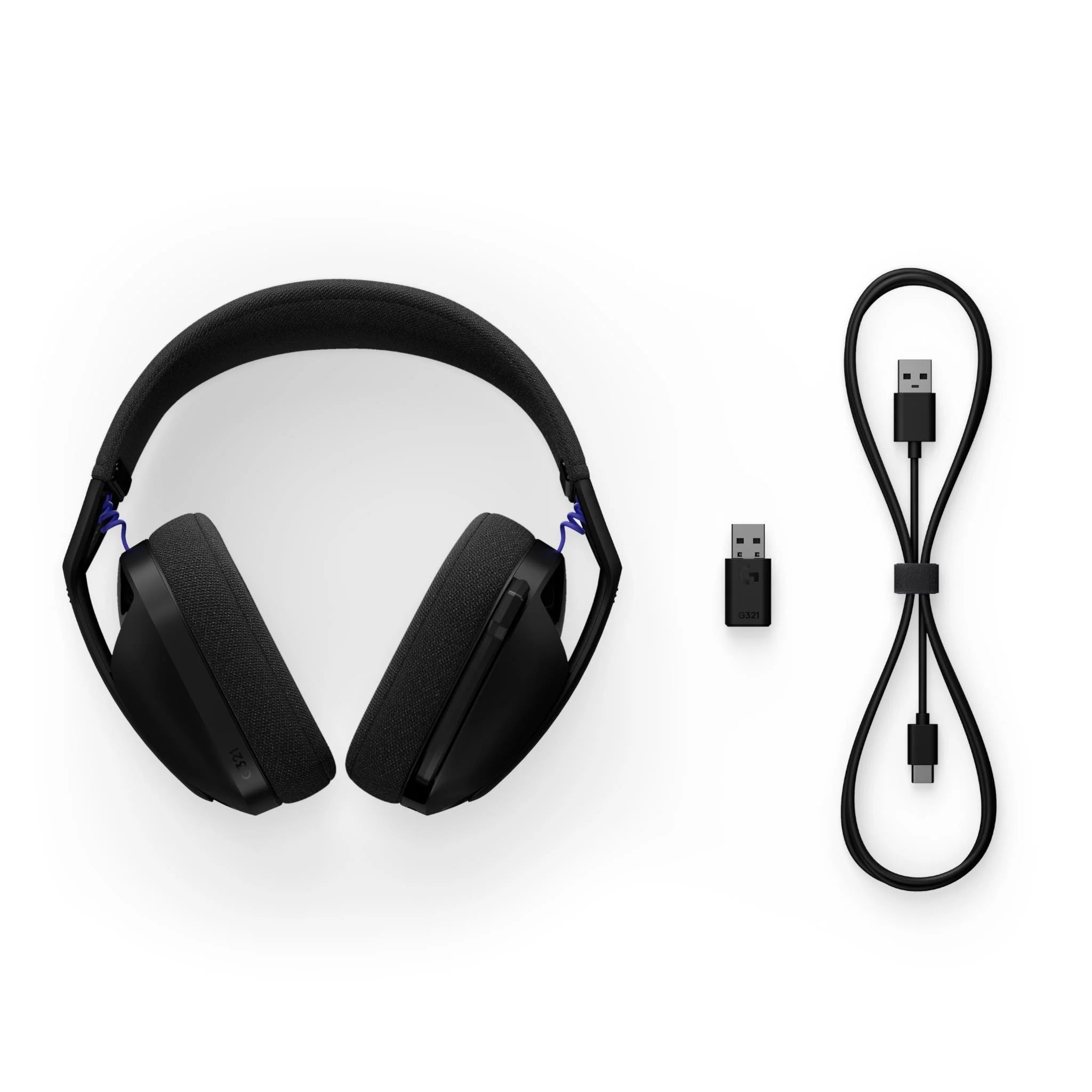 Logitech G321 Lightspeed Wireless Gaming Headset - Black