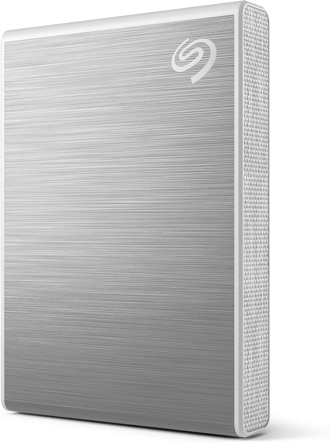 Seagate One Touch SSD 1TB External SSD Portable – Silver, speeds up to 1030MB/s, with Android App, 1yr Mylio Create, 4mo Adobe Creative Cloud Photography plan​ and Rescue Services (STKG1000401)