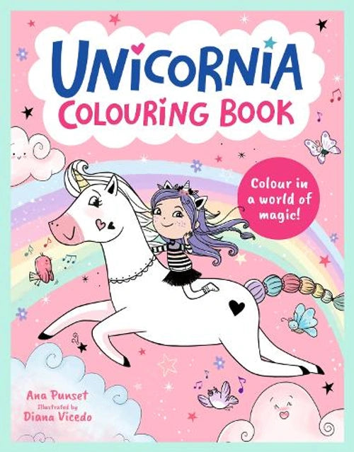 Unicornia Colouring (Paperback)