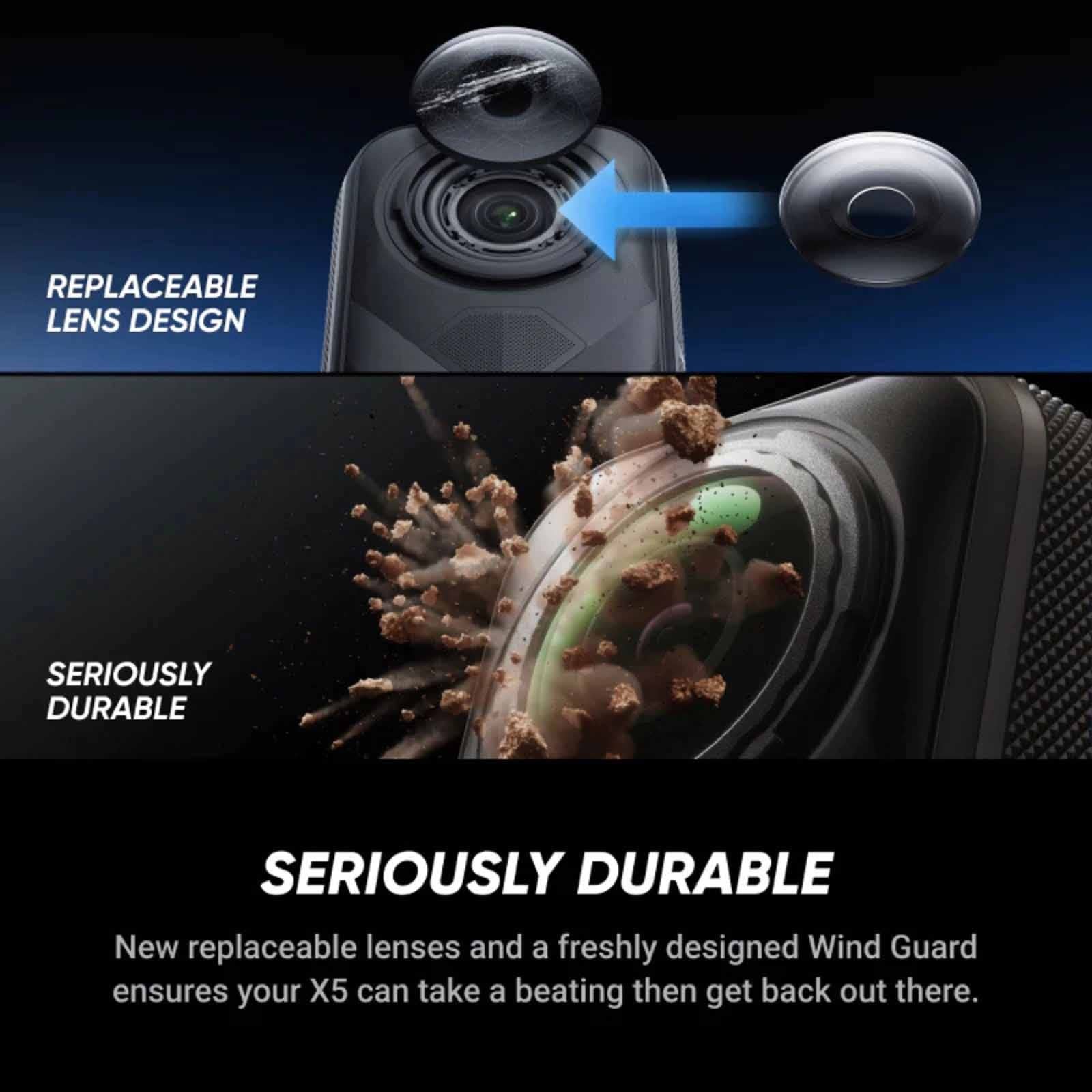 Insta360 X5 Essential Bundle Action Camera