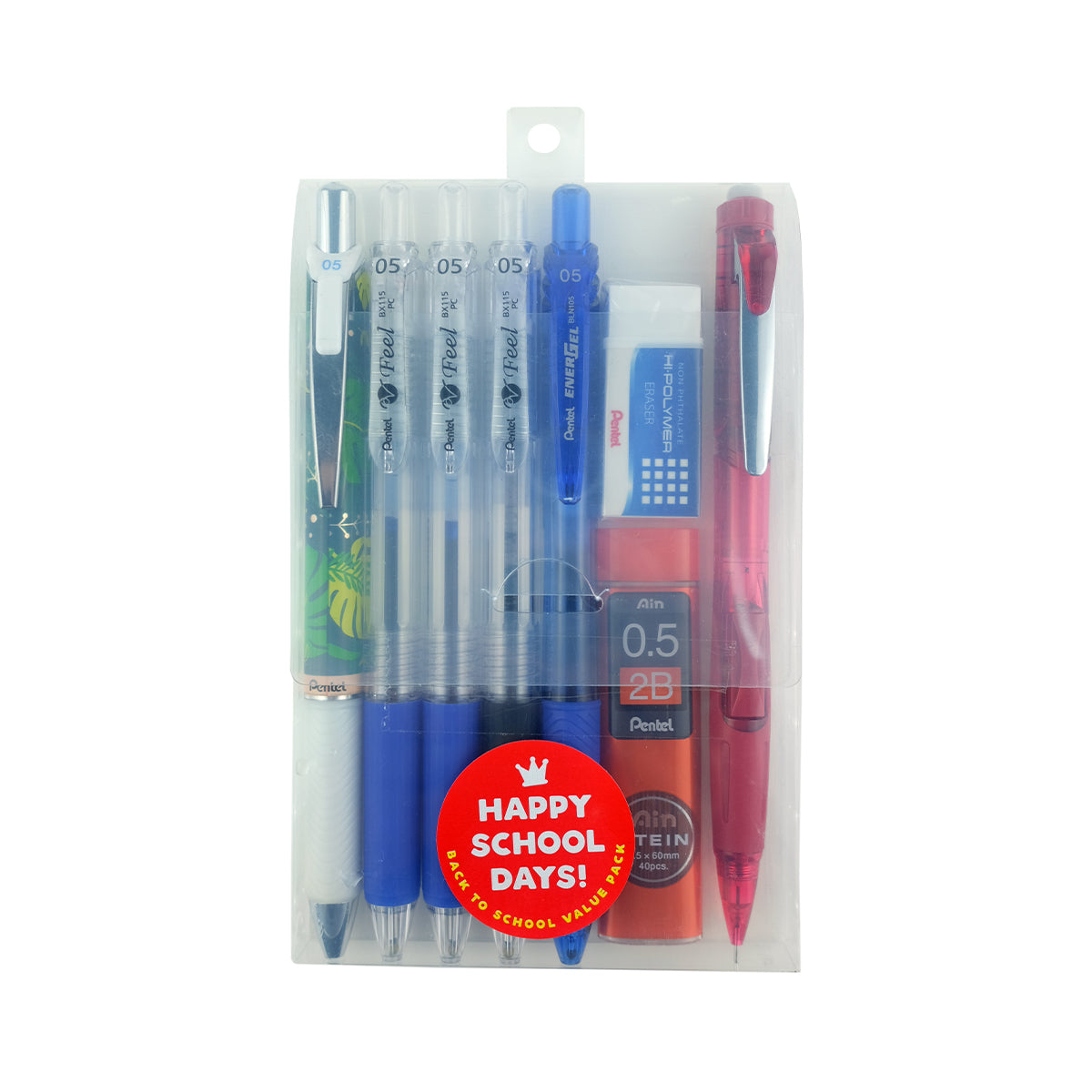 PENTEL Back To Shool Pen Set