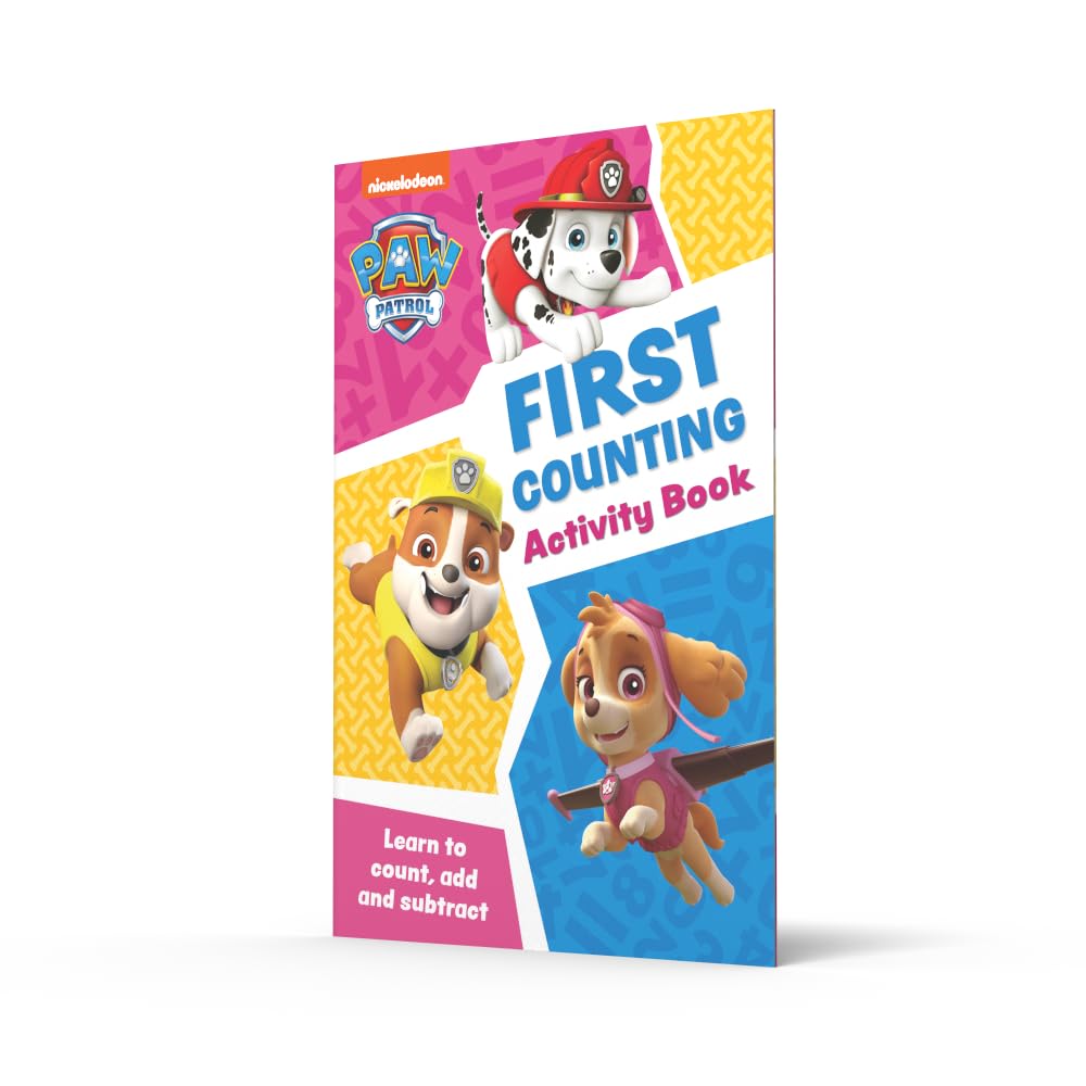 PAW Patrol First Counting Activity Book (Paperback)