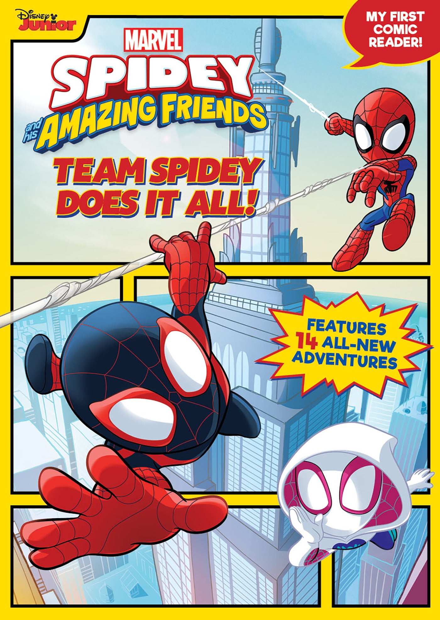 Spidey and His Amazing Friends: Team Spidey Does It All! (My First Comic Reader!)