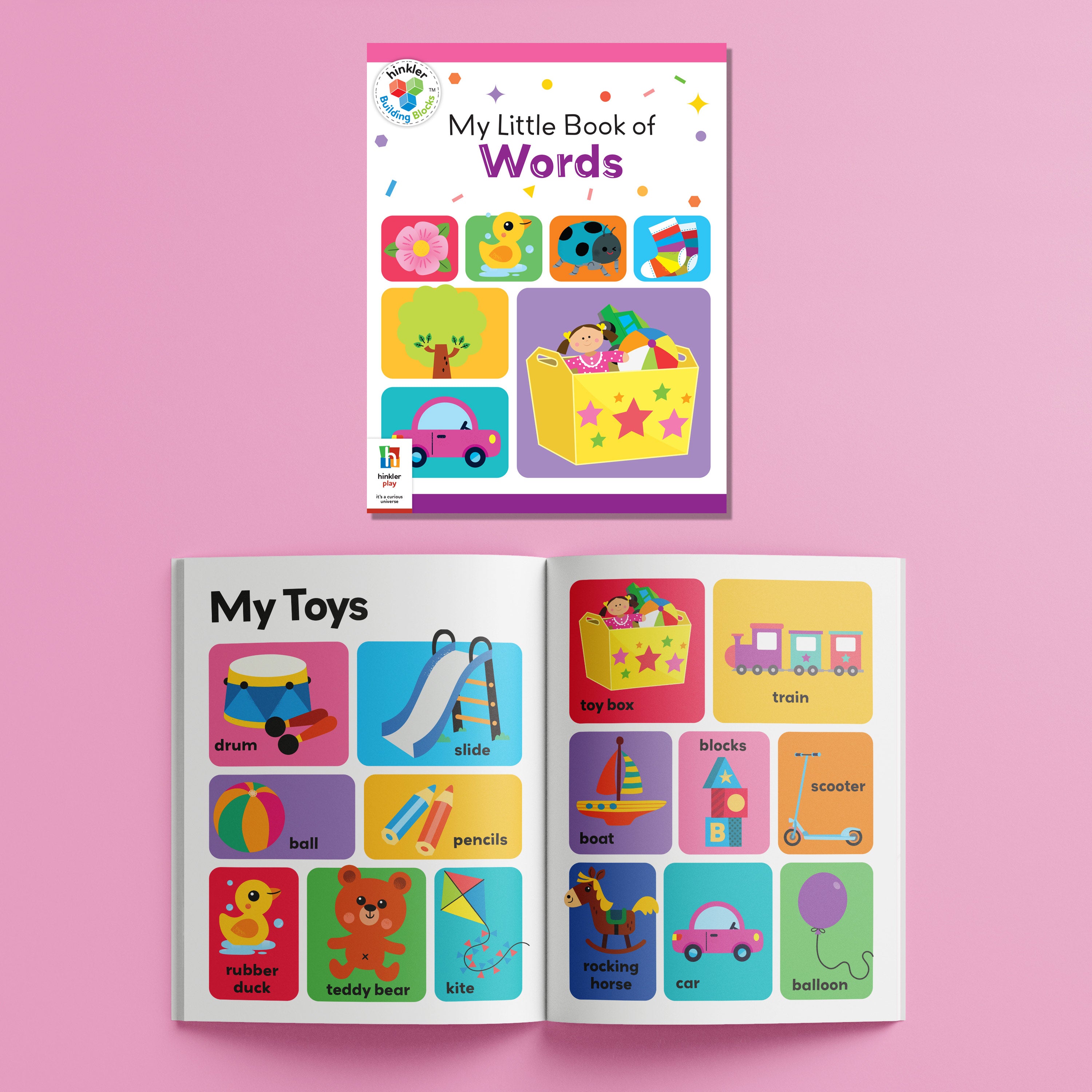 HINKLER BUILDING BLOCKS FLOOR PUZZLE FIRST WORDS