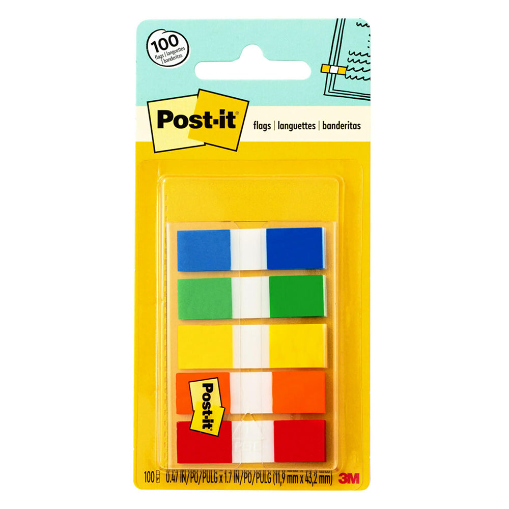 Post-it® 683-5cf Flags, 0.47x1.7"