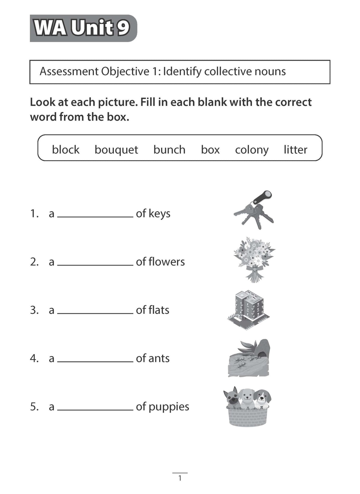 Primary 2B ENG WEIGHTED ASSESSMENTS IN VOCAB
