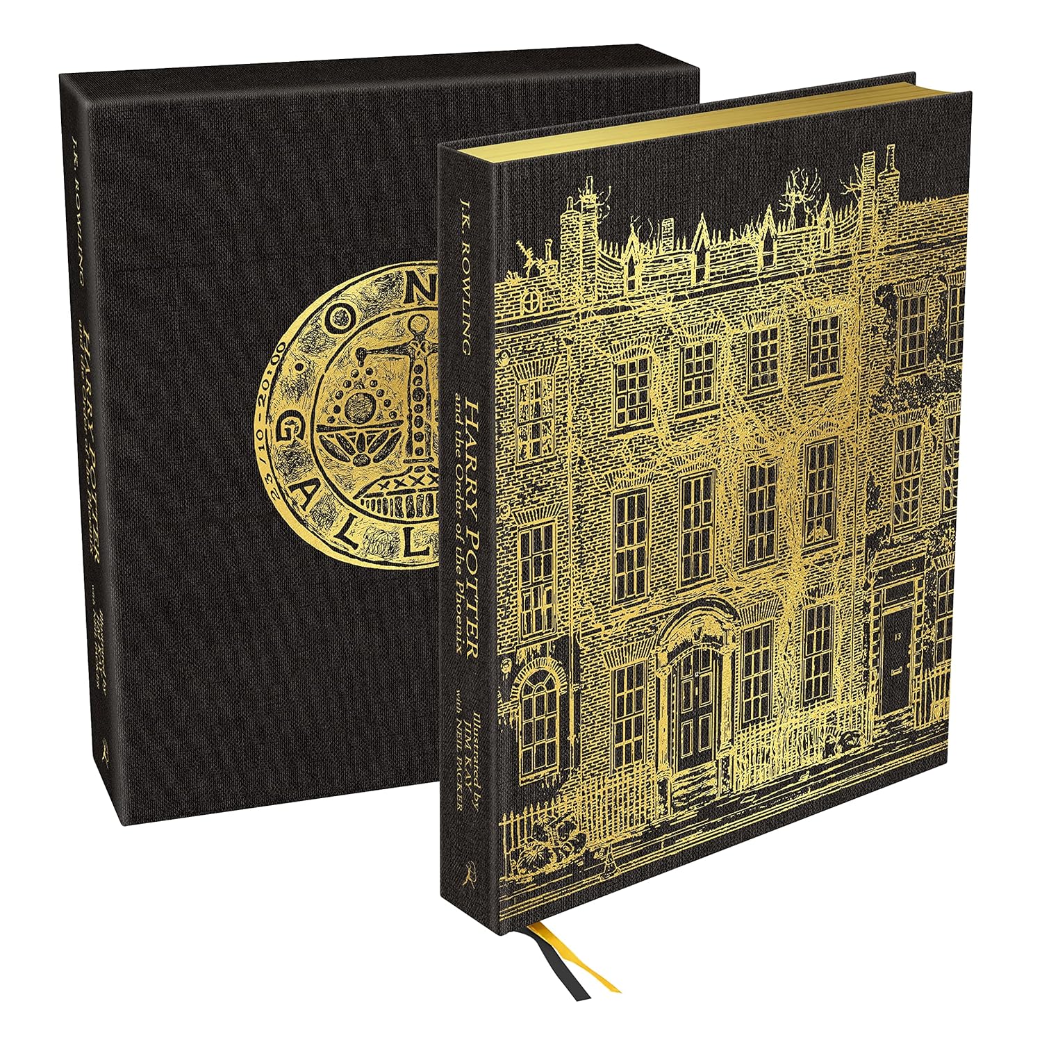 Harry Potter 05 Order Of Phoenix Deluxe Illustrated Edition