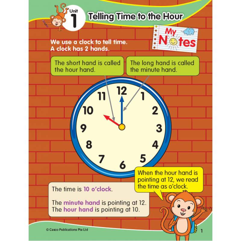 Maths Tutor Early Skills Book 8: Time