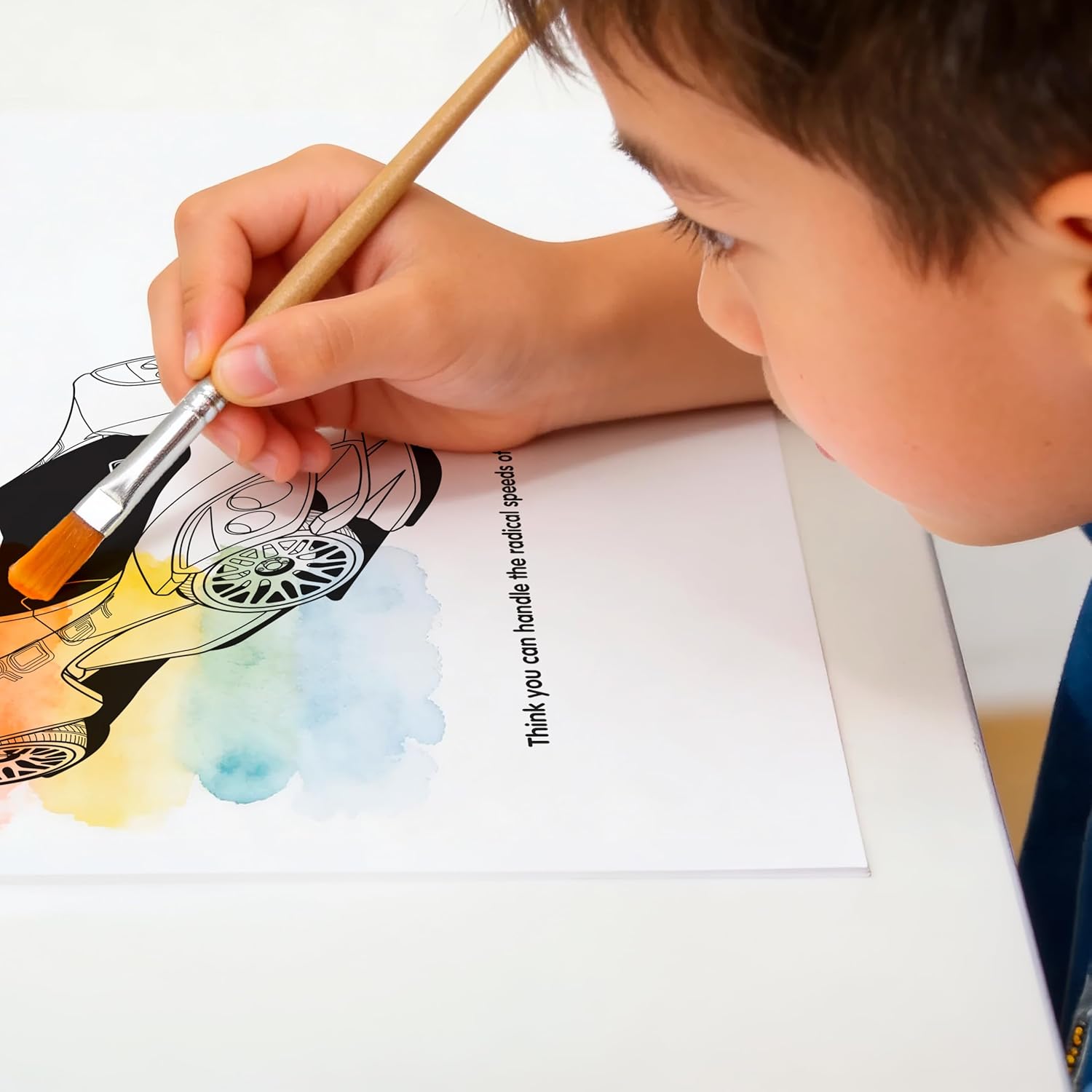 Mattel Hot Wheels Poster Paint & Color