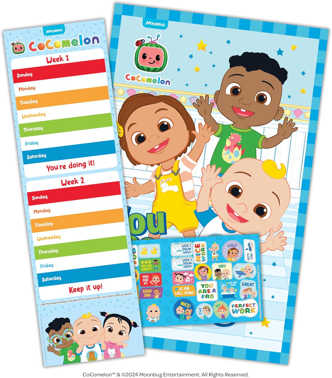 CoComelon Ultimate Potty Time Activity Book