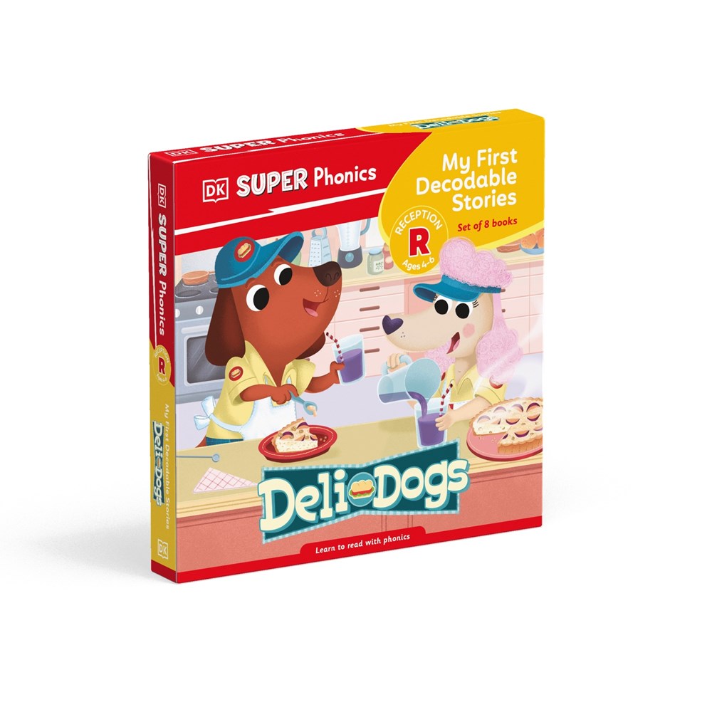 My First Decodable Stories Deli Dogs (DK Super Phonics)