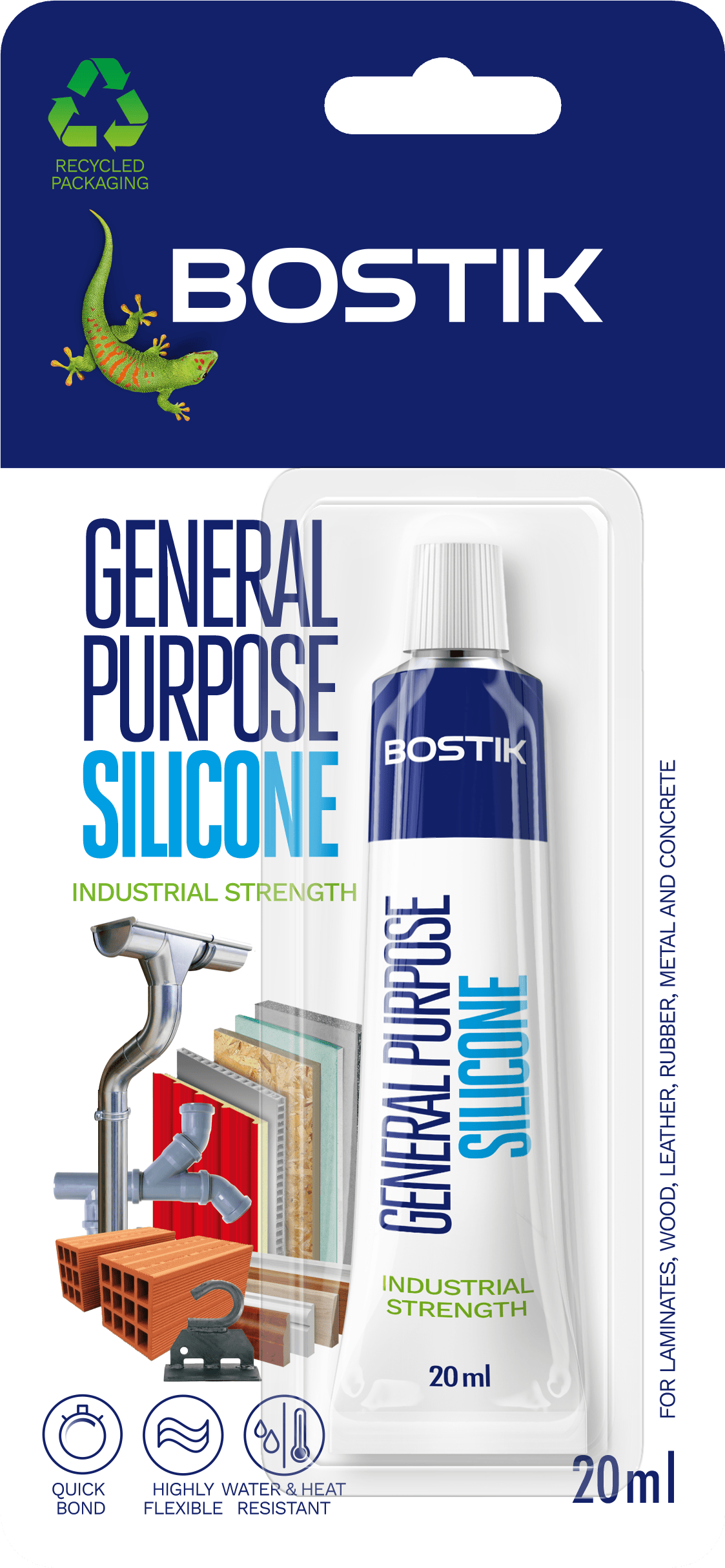 Bostik General Purpose Silicone 20ml