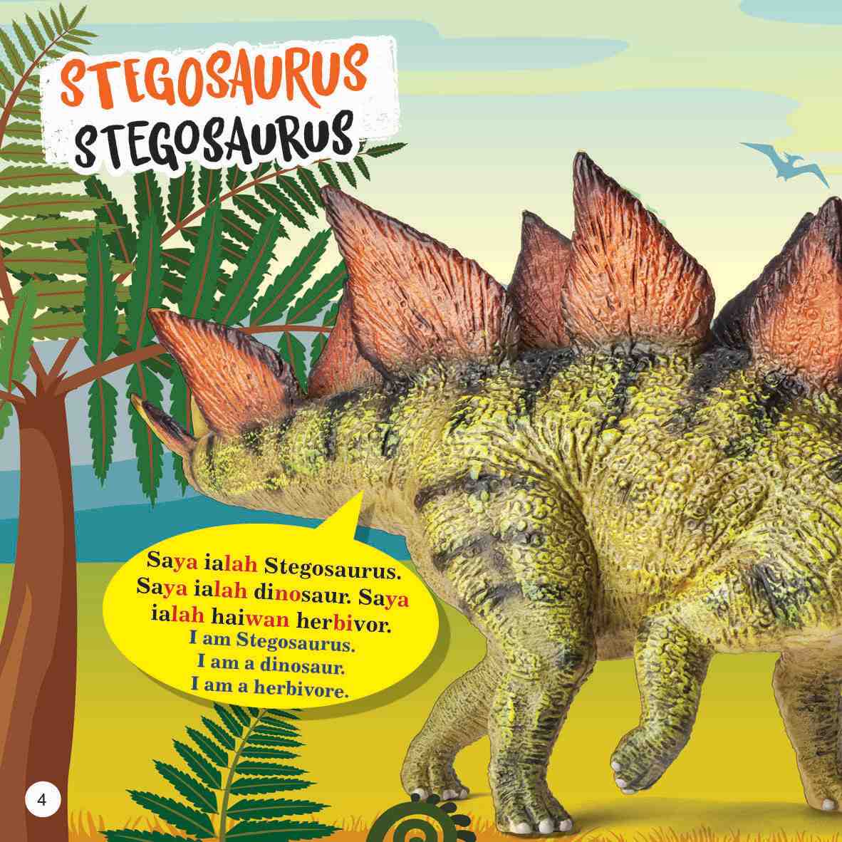 Trivia Kanak-kanak Tentang Dinosaur Dwibahasa