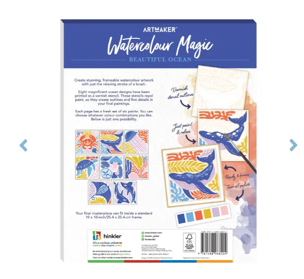 Art Maker Watercolour Magic Beautiful Ocean