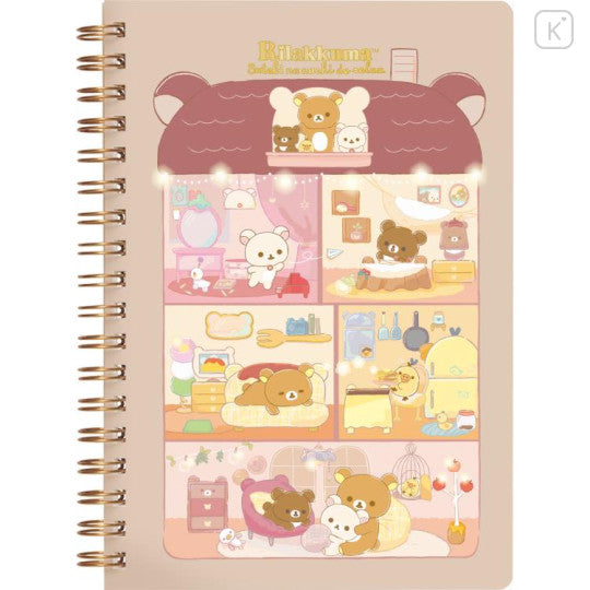RILAKKUMA B6 SPIRAL NOTEBOOK NY41101