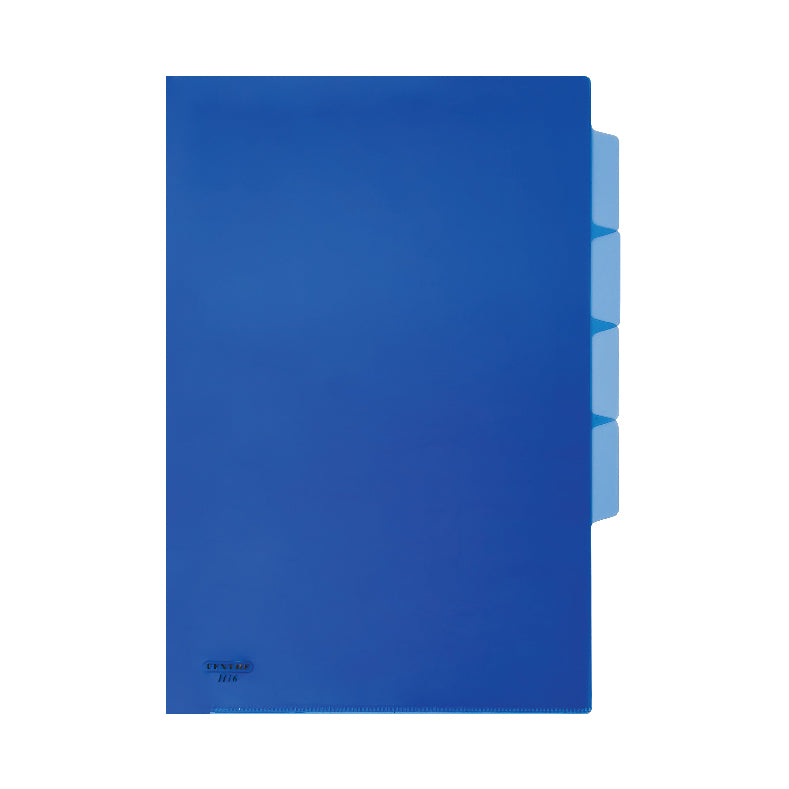 Centre L-shaped Folder With Index F4