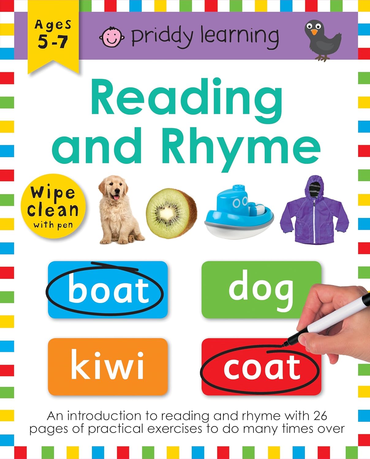Reading And Rhyme (Wipe Clean Workbooks) – Spiral-Bound
