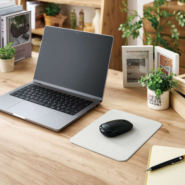 Elecom Thin Fabric Mouse Pad Grey