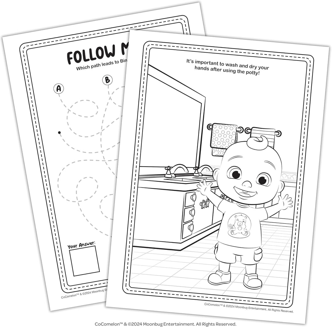 CoComelon Ultimate Potty Time Activity Book