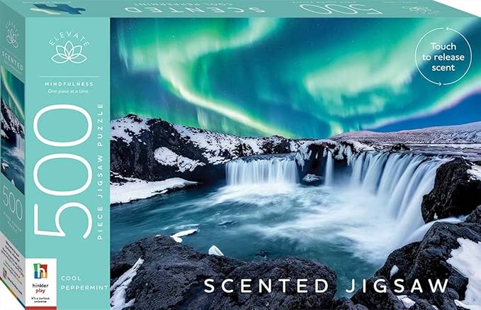 HINKLER ELEVATE SCENTED 500 PIECE JIGSAW: COOL PEPPERMINT