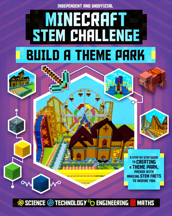 Minecraft Stem Challenge: Build A Theme Park